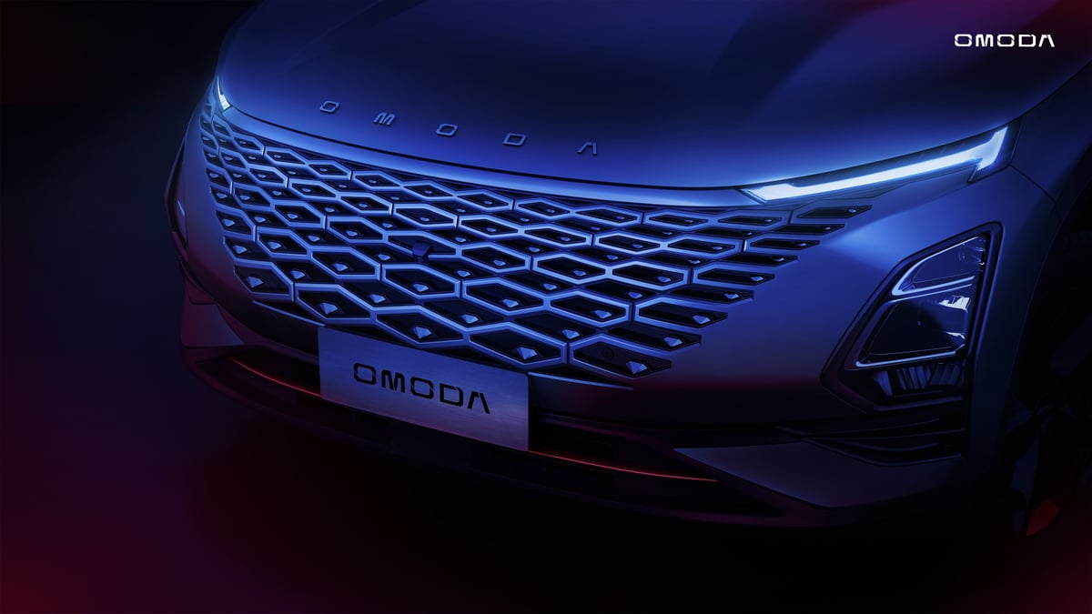 OMODA C5 - parrilla frontal auto